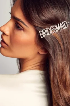 Hair Accessories*MissPap Bridesmaid Pearl Hair Clip white
