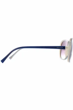 Sunglasses*Ted Baker Butterfly Dark Grey TB1603 Rios Blue