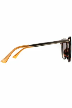 Sunglasses*Guess Butterfly Shiny Smoke Mirror GF0304 Black