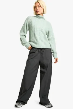 Cardigans*boohoo Cable Knitted Jumper sage