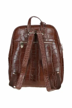 Handbags*Ashwood Leather Camilla' Real Leather Backpack Light Brown