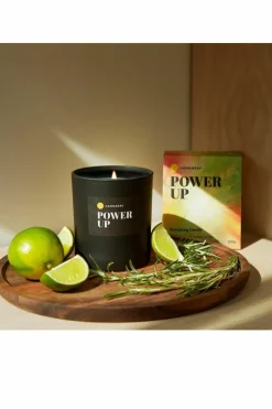 Candles & Diffusers|Candles*Cannaray Power Up Candle 198mg CBD - 200g Black