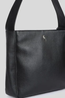 Handbags|Cross-Body Bags*Ashwood Leather Capolavoro Veneziano' Real Leather Hobo Shoulder Bag Black
