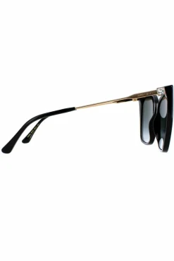 Sunglasses*Jimmy Choo Cat Eye Grey Gradient Seba/S Black
