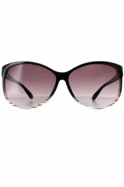 Sunglasses*CALVIN KLEIN Cat Eye Horn Grey Gradient R661S Black