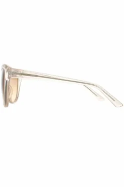 Sunglasses*CALVIN KLEIN Cat Eye Crystal Brown Gradient CK19536S Beige