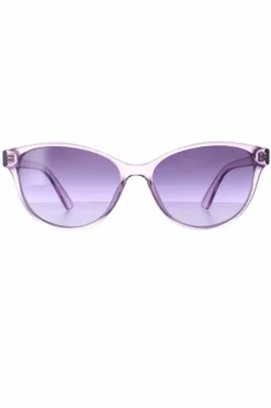 Sunglasses*CALVIN KLEIN Cat Eye Crystal Lilac Purple Gradient CK20517S Clear