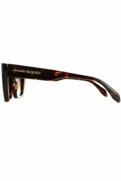 Sunglasses*Alexander McQueen Cat Eye Dark Havana Gradient AM0299S Brown