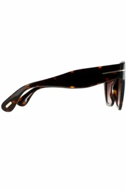Sunglasses*Tom Ford Cat Eye Dark Havana Gradient Roviex FT0939 Phoebe Sunglasses Brown