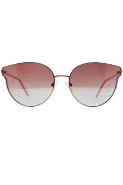 Sunglasses*Guess Cat Eye Rose Mirrored GF0353 Gold