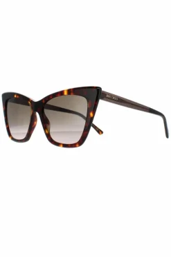 Sunglasses*Jimmy Choo Cat Eye Havana Gradient LUCINE/S Brown
