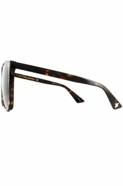 Sunglasses*Gucci Cat Eye Havana Grey Gradient Sunglasses Brown