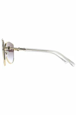 Sunglasses*Bvlgari Cat Eye Pale Grey Gradient BV6168 Gold