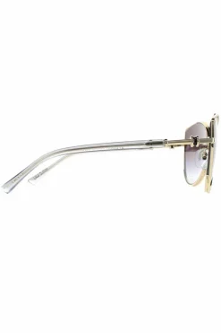 Sunglasses*Bvlgari Cat Eye Pale Grey Gradient BV6168 Gold