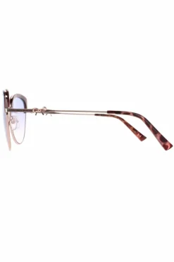 Sunglasses*Ted Baker Cat Eye Rose Gold Tortoise Purple Pink Gradient TB1661 Tama Brown