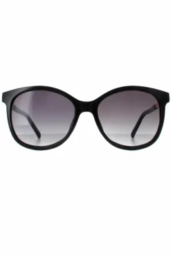 Sunglasses*Guess Cat Eye Shiny Smoke Gradient GF0394 Black