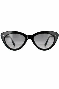 Sunglasses*Guess Cat Eye Shiny Smoke Gradient GF0402 Black