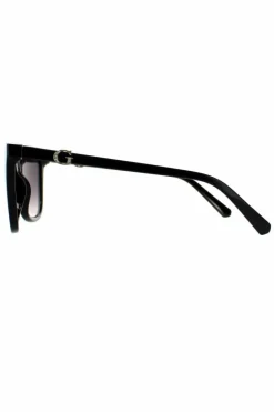 Sunglasses*Guess Cat Eye Shiny Smoke Gradient GF0421 Black