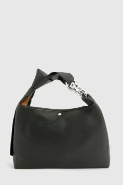 Handbags|Tote Bags*boohoo Chain Handle Detail Tote Bag black