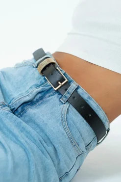 Belts*My Accessories London Chainmail Belt Black