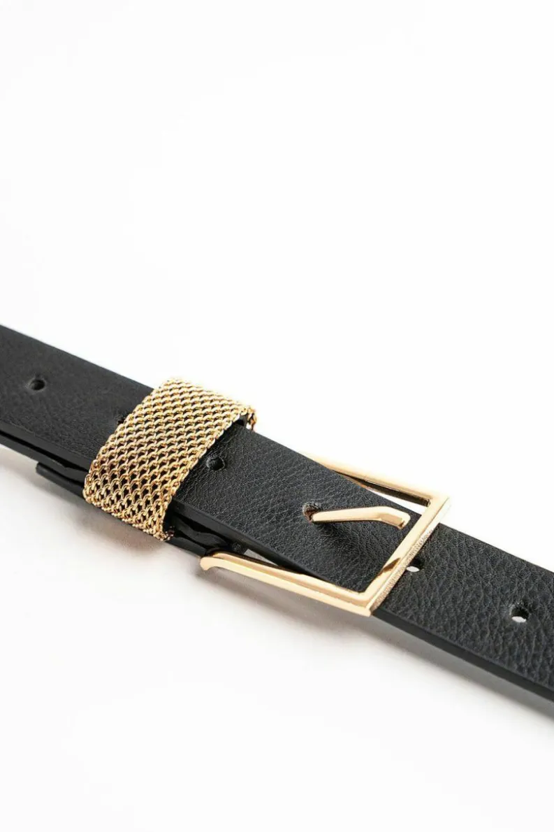 Belts*My Accessories London Chainmail Belt Black
