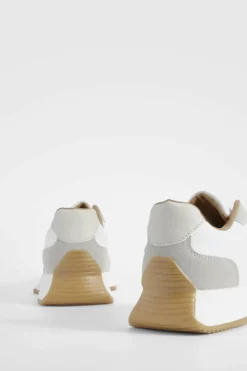 Trainers*boohoo Chunky Panel Detail Trainers white