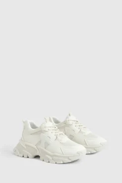 Trainers*boohoo Chunky Sporty Trainers beige