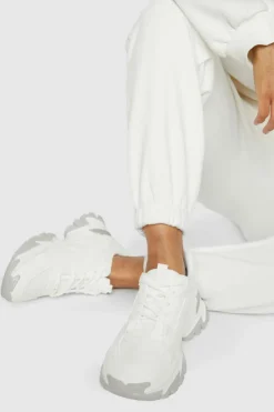 Trainers*boohoo Chunky Sporty Trainers white