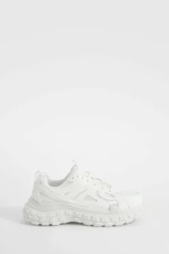 Trainers*boohoo Chunky Sporty Trainers white
