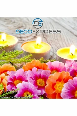Candles & Diffusers|Candles*Deco Express Citronella Candles 8 Hours Pack of 50 Yellow