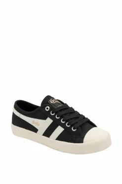 Trainers*Gola Coaster' Canvas Lace-Up Trainers Black