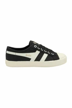 Trainers*Gola Coaster' Canvas Lace-Up Trainers Black