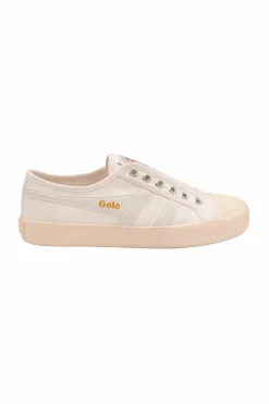 Trainers*Gola Coaster Slip' Canvas Lace-Less Trainers Off White
