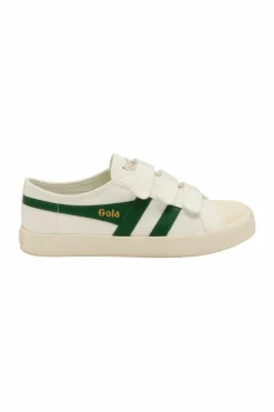 Trainers*Gola Coaster Strap' Canvas Strap Trainers Off White