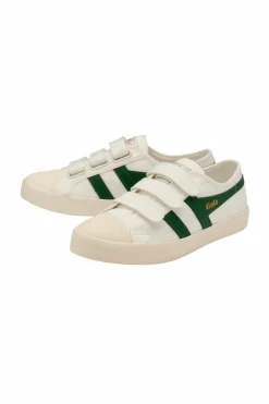 Trainers*Gola Coaster Strap' Canvas Strap Trainers Off White