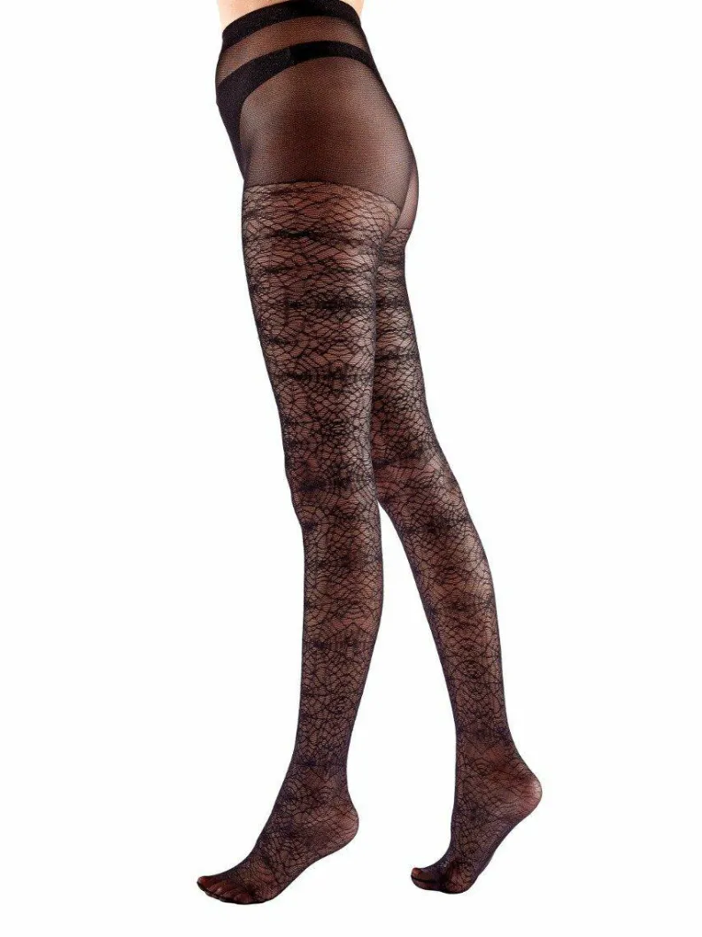 Tights & Socks|Tights & Socks*Pretty Polly Cobweb Tights - Black