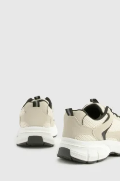 Trainers*boohoo Contrast Knit Chunky Trainers beige