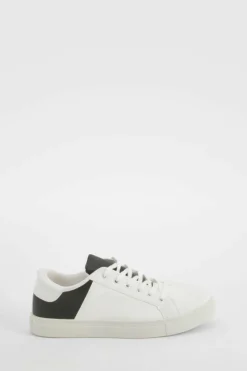 Trainers*boohoo Contrast Panel Basic Flat Trainers black