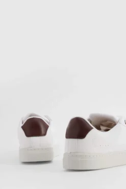 Trainers*boohoo Contrast Panel Flat Trainers burgundy