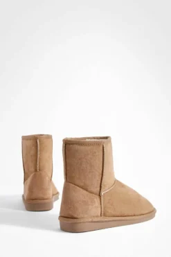 Cosy Boots|Ankle Boots*boohoo Cosy Ankle Boots chocolate