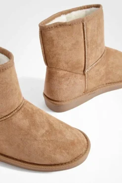 Cosy Boots|Ankle Boots*boohoo Cosy Ankle Boots chocolate