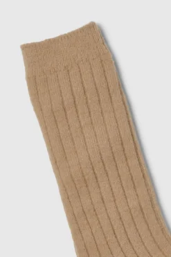Tights & Socks|Tights & Socks*boohoo Cosy Lounge Socks taupe