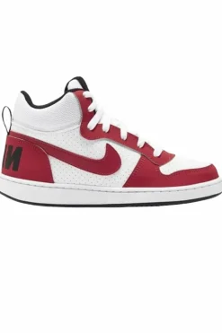 Trainers*Nike Court Borough Mid Top Trainers Red