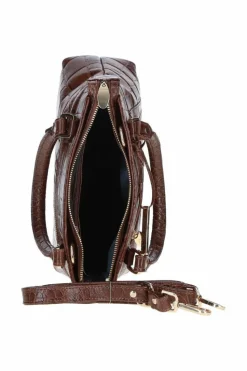 Handbags|Tote Bags*Ashwood Leather Croc Finish Real Leather Tote Bag Light Brown