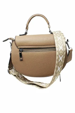 Cross-Body Bags|Handbags*SVNX Crossbody with Bee Embellishment in Mocha Light Brown