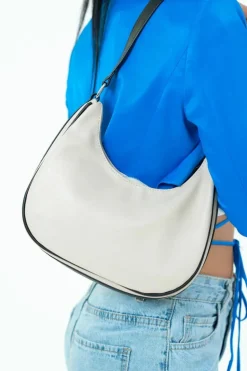 Shoulder Bags|Handbags*My Accessories London Curved Shoulder Bag Beige