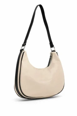 Shoulder Bags|Handbags*My Accessories London Curved Shoulder Bag Beige