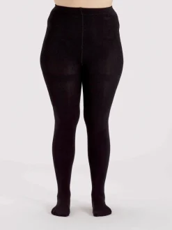 Tights & Socks|Tights & Socks*Pretty Polly Curves 70 Denier Opaque Cooling Tights - Black