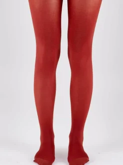 Tights & Socks|Tights & Socks*Pretty Polly 60D Coloured Opaque Tights 1 Pair Pack - Burnt Orange