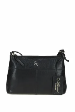 Handbags|Cross-Body Bags*Ashwood Leather Delilah' Elegant Real Leather Crossbody Bag Black